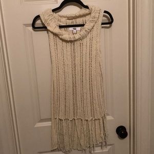knit tank sweater